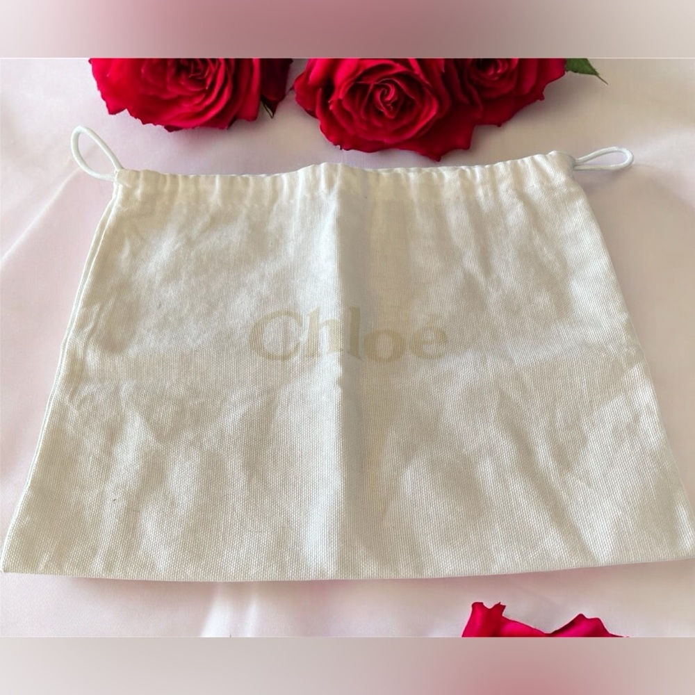Chloe Cream Drawstring Dust Bag